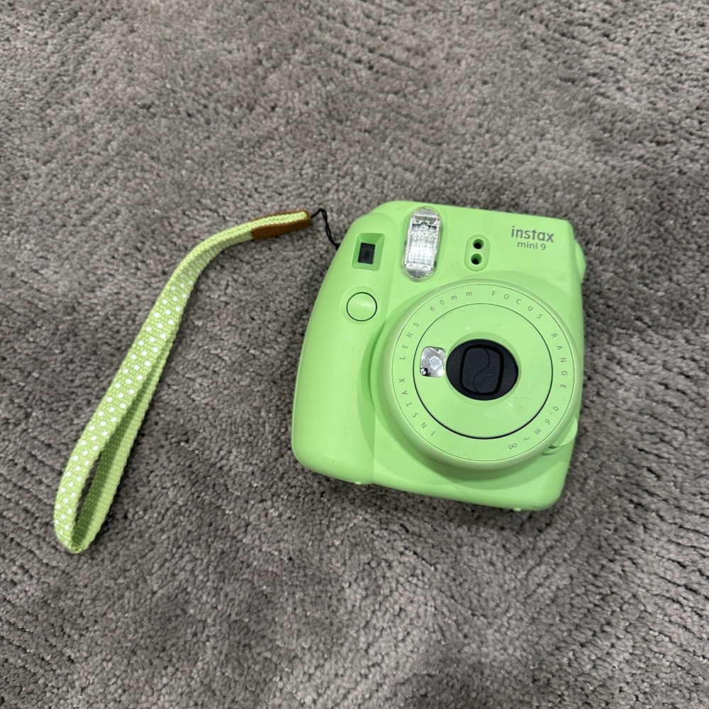 Instax Mini 9 Lime Green Instant Camera